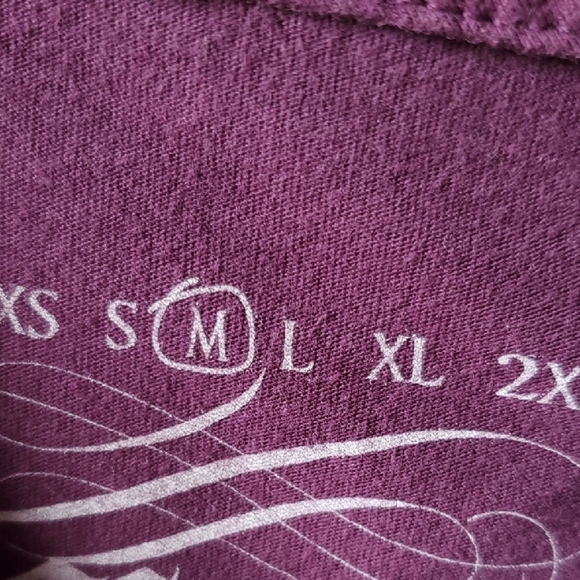 Affliction Standard Series  Purple Gradient Short Sleeve Tee MEDIUM - Picture 3 of 7